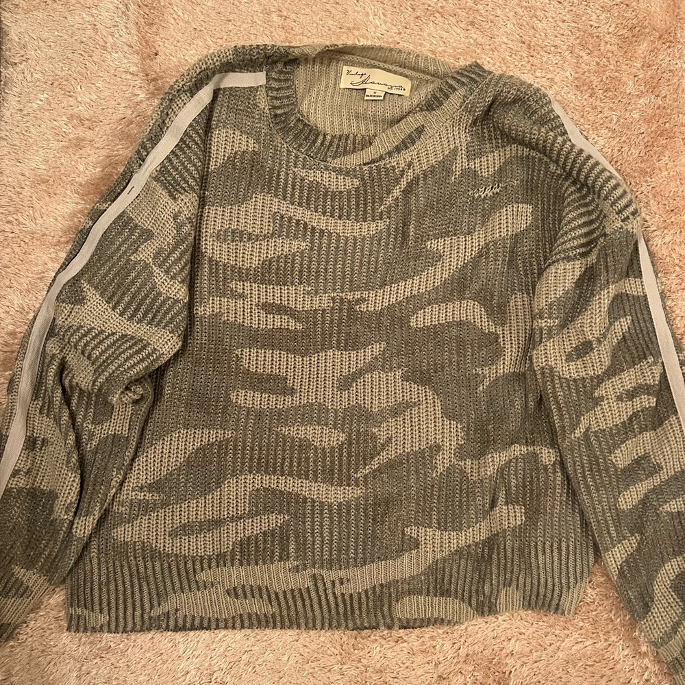 Camo Sweater